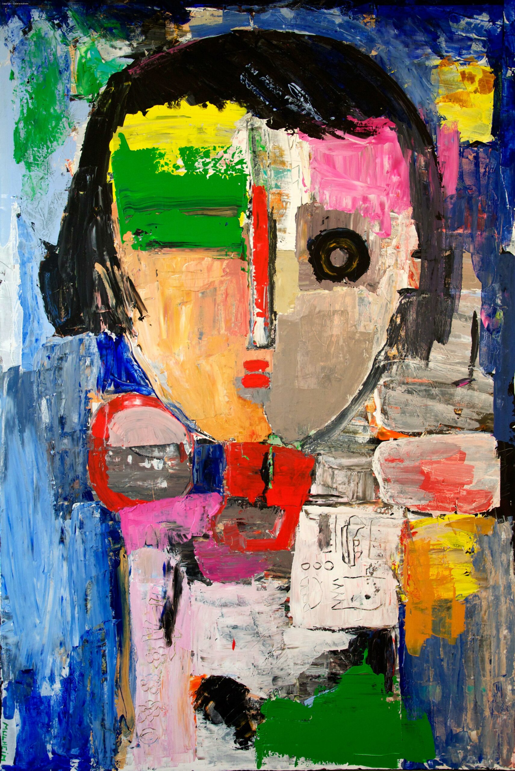 The Biggest - Peinture sur toile - Format 120F ( 195 cm x 130 cm )