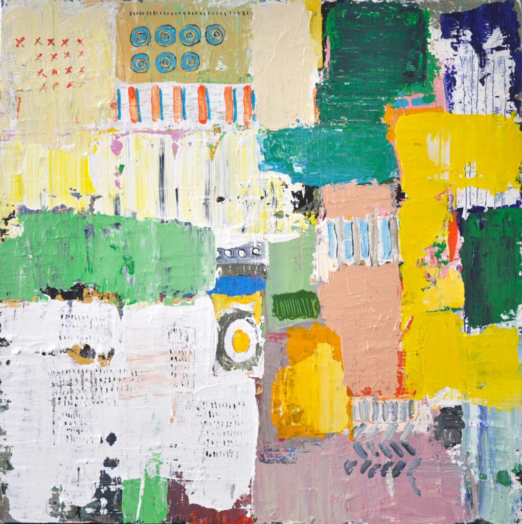 Could we be more - Abstrait sur toile Format 100 cm x 100 cm